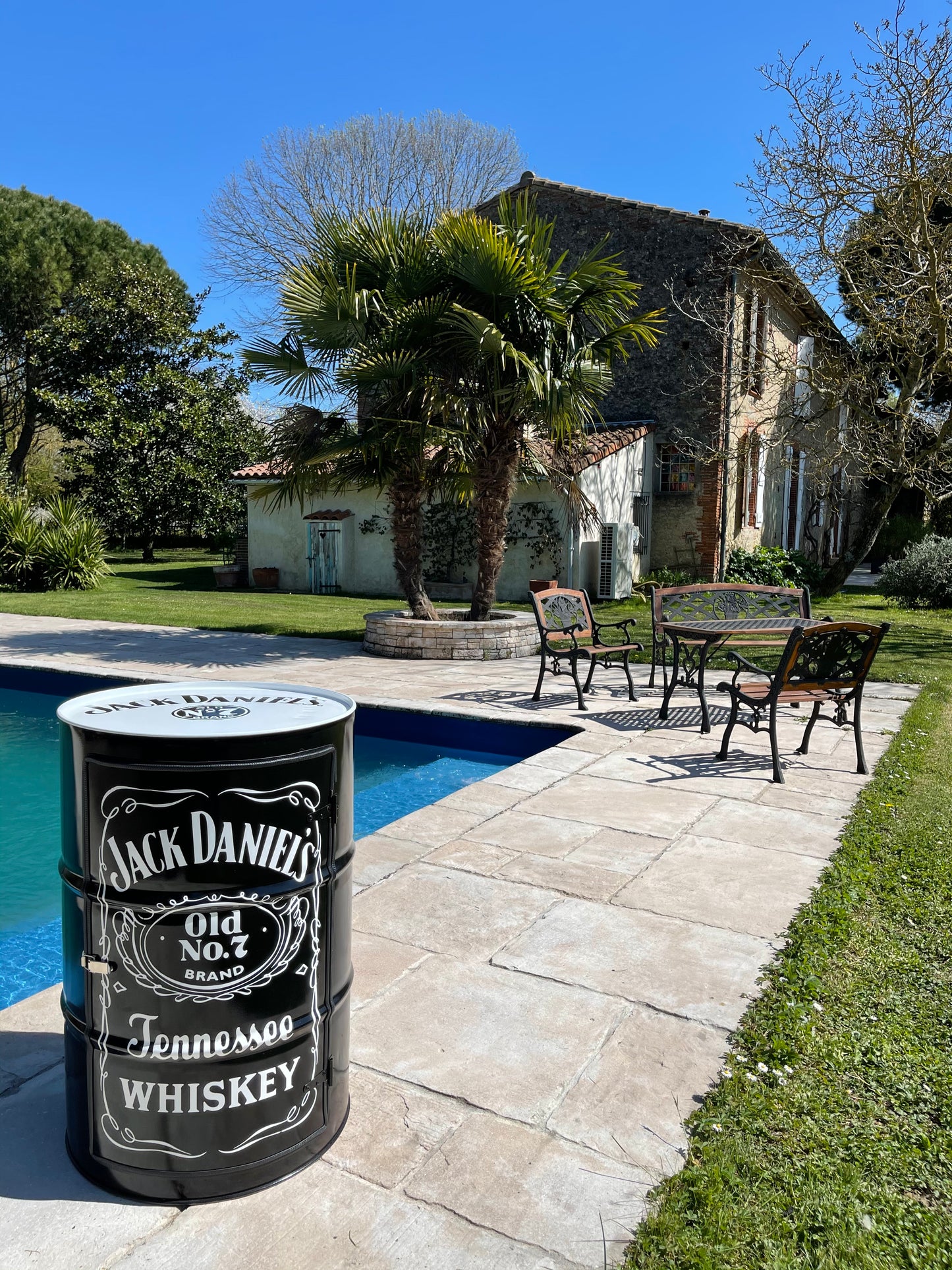 Bidon Jack Daniel's Personnalisé 220 Litres