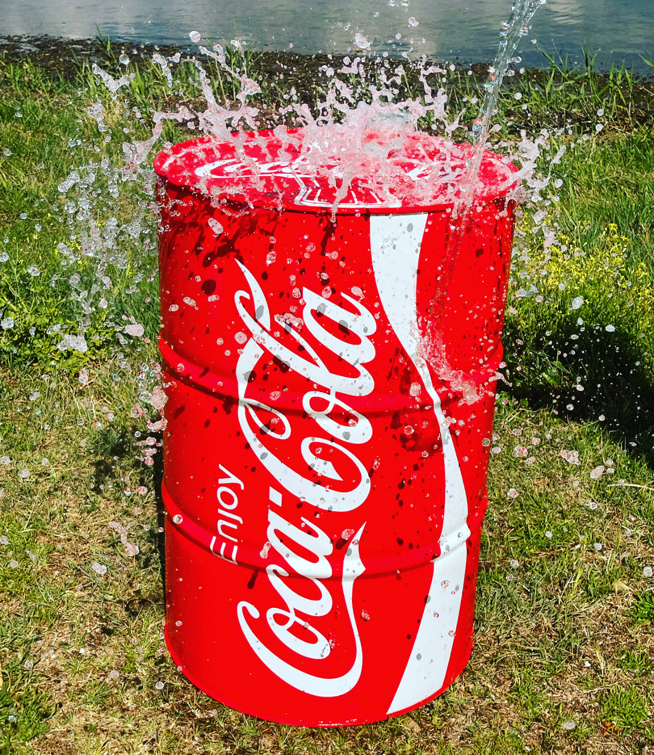Bidon Vintage Coca Cola