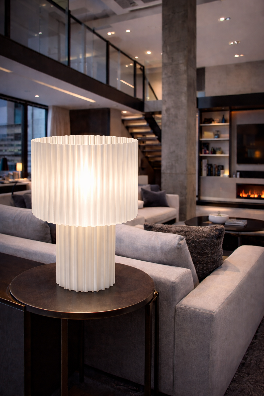 Lampe LOFT White