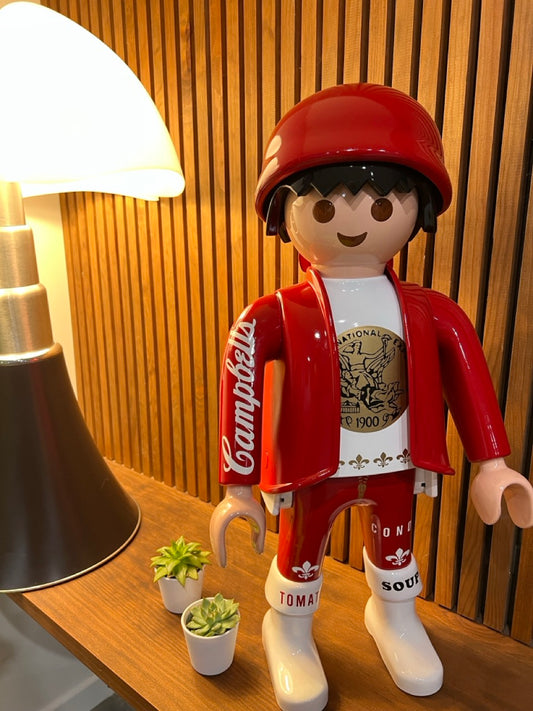 PLAYMO XXL Campbell's Tomato Soup Andy Wahrol
