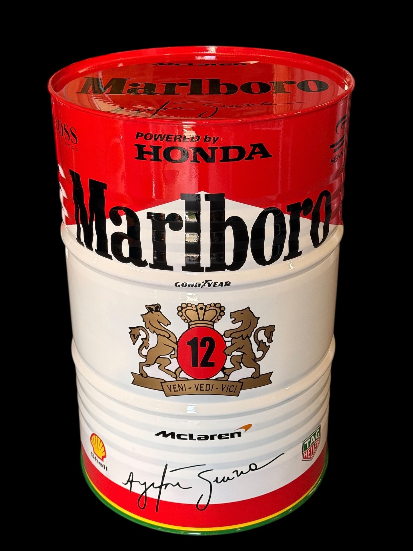 Bidon Ayrton Senna Marlboro Classic