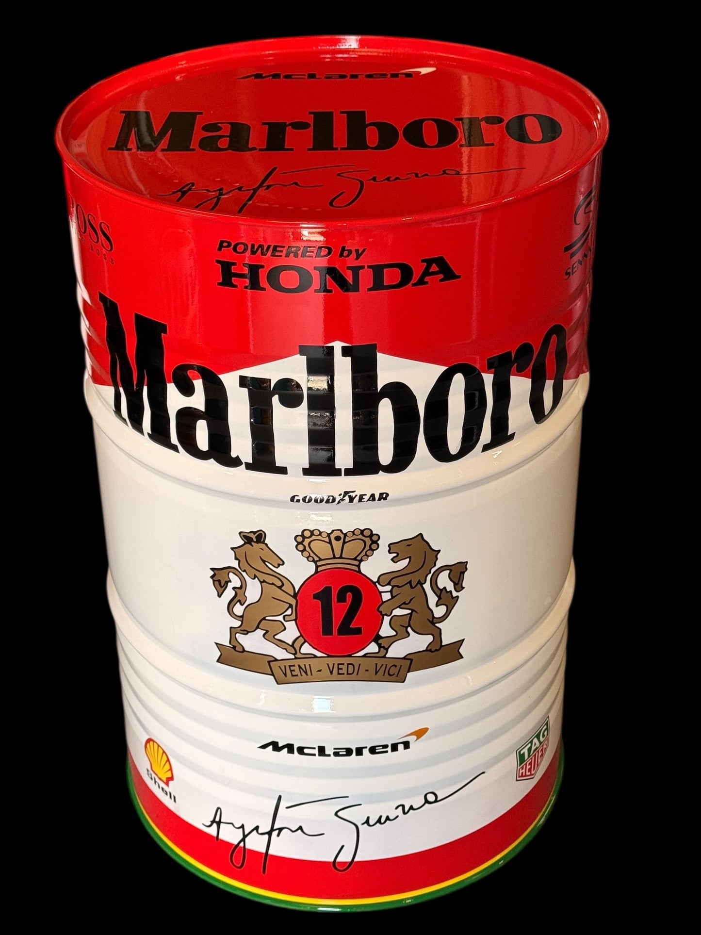 Bidon Ayrton Senna Marlboro Classic