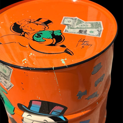 Bidon Pop Art Monopoly | Modèle UNIQUE