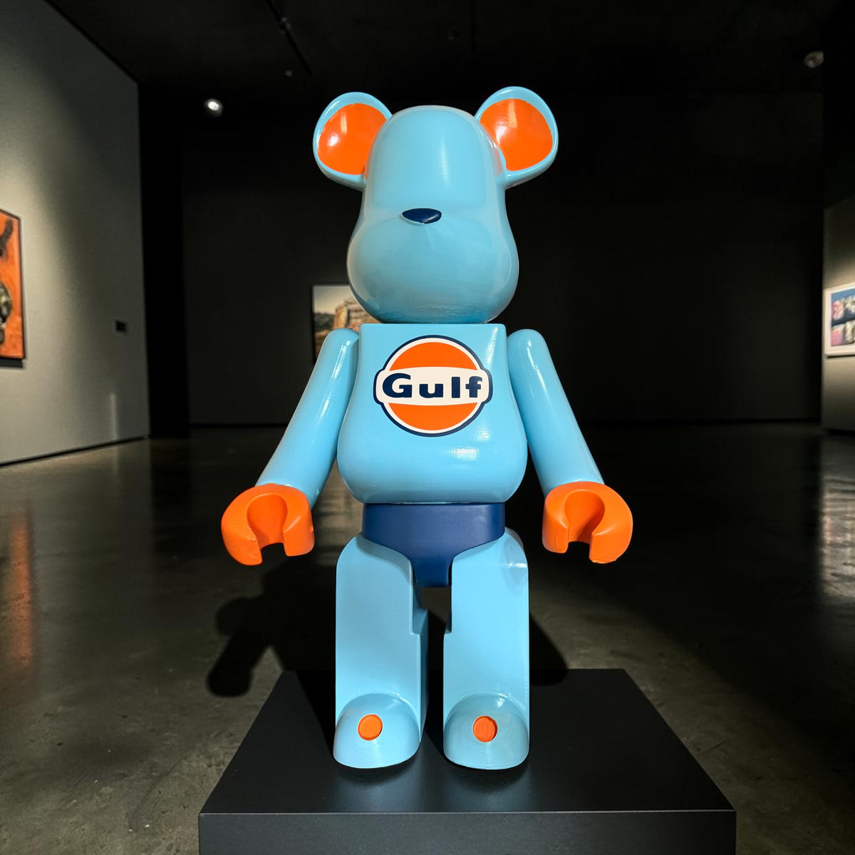 BEARS 70 CM – Édition GULF | Art Urbain par Guillaume Anthony